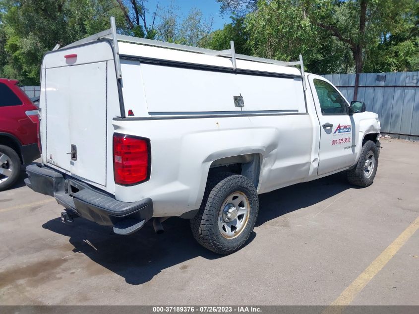 2014 CHEVROLET SILVERADO 1500 WORK TRUCK - 1GCNCPEC4EZ156263