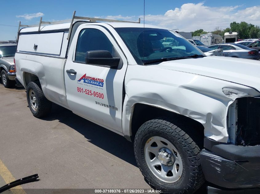 2014 CHEVROLET SILVERADO 1500 WORK TRUCK - 1GCNCPEC4EZ156263
