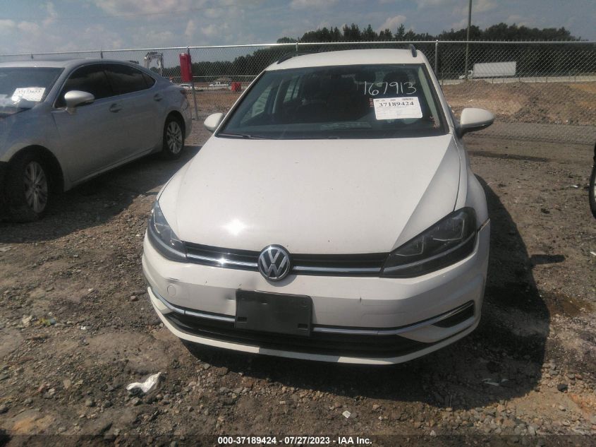 2019 VOLKSWAGEN GOLF SPORTWAGEN S - 3VW117AU1KM509135