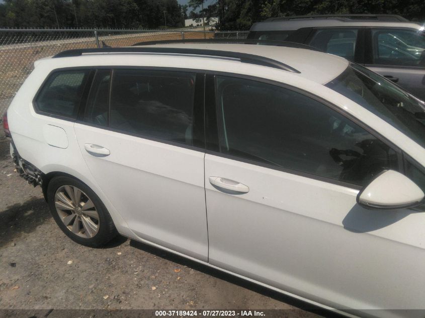 2019 VOLKSWAGEN GOLF SPORTWAGEN S - 3VW117AU1KM509135