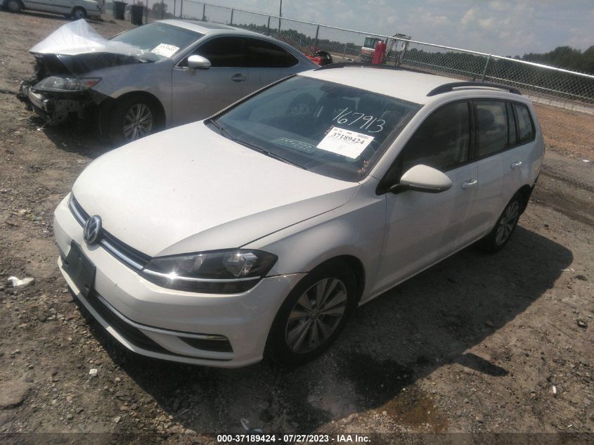 2019 VOLKSWAGEN GOLF SPORTWAGEN S - 3VW117AU1KM509135