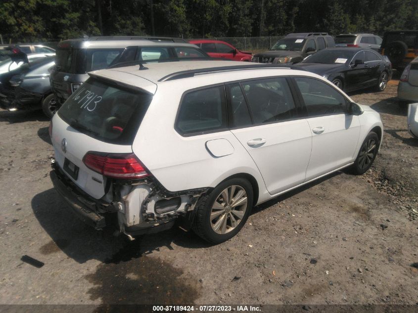 2019 VOLKSWAGEN GOLF SPORTWAGEN S - 3VW117AU1KM509135