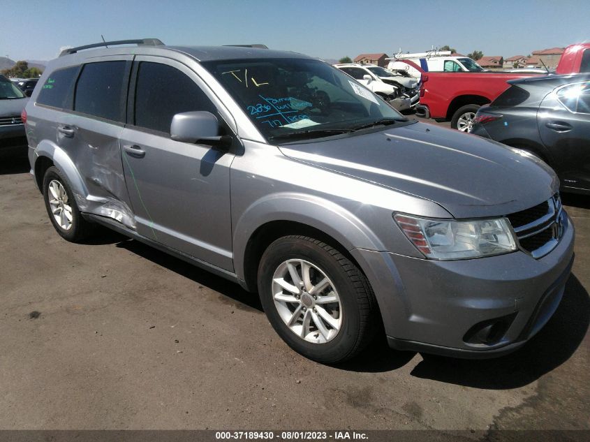 2016 DODGE JOURNEY SXT - 3C4PDCBB8GT240672