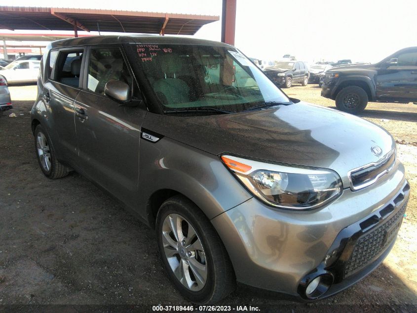 2016 KIA SOUL + - KNDJP3A53G7261944