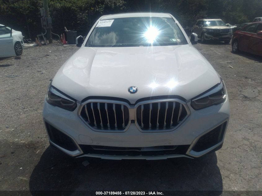 2021 BMW X6 XDRIVE40I - 5UXCY6C03M9F01259