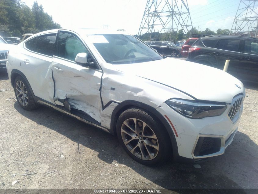2021 BMW X6 XDRIVE40I - 5UXCY6C03M9F01259