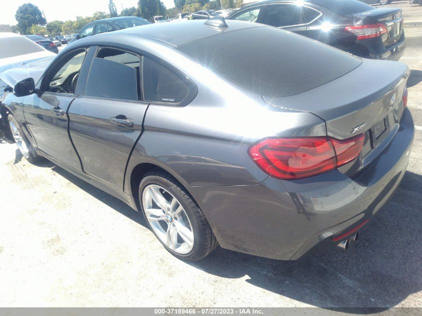 2019 BMW 4 SERIES 430I XDRIVE WBA4J3C53KBL10610