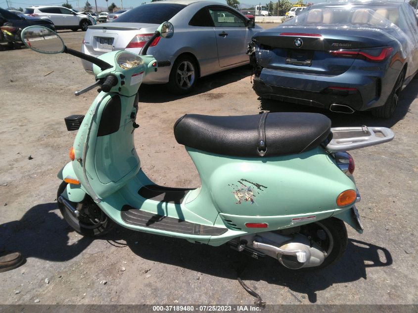 2001 VESPA M198F ZAPM198F215001312