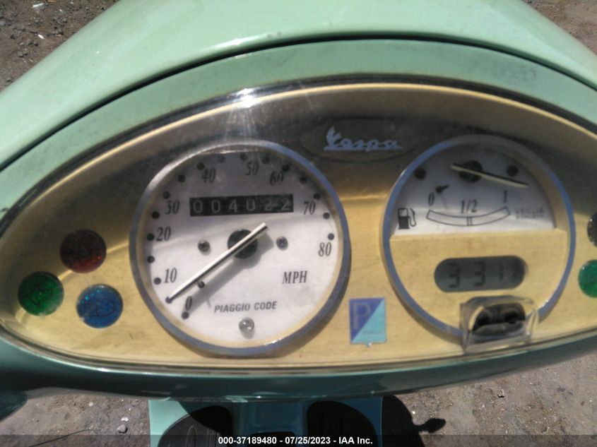 2001 VESPA M198F ZAPM198F215001312