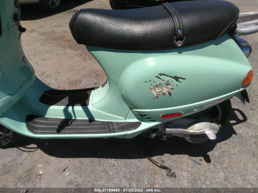 2001 VESPA M198F ZAPM198F215001312