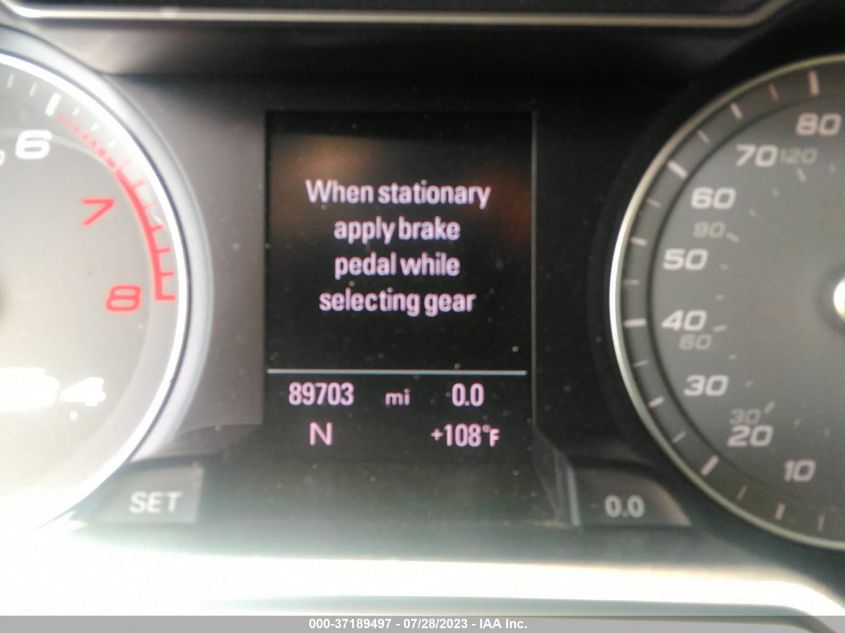 2013 AUDI S4 PRESTIGE WAUKGAFL7DA103036