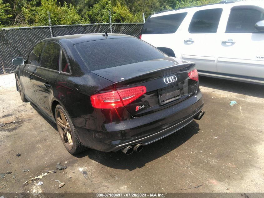 2013 AUDI S4 PRESTIGE WAUKGAFL7DA103036