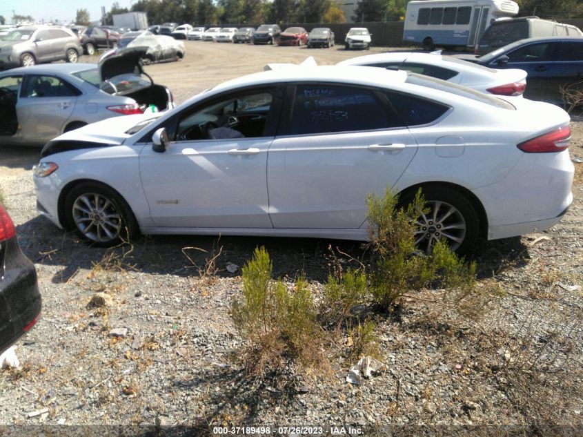 2017 FORD FUSION SE HYBRID - 3FA6P0LU4HR190651