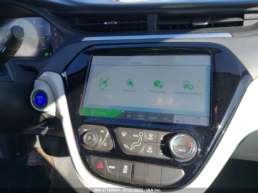 2019 CHEVROLET BOLT EV LT - 1G1FY6S04K4108628