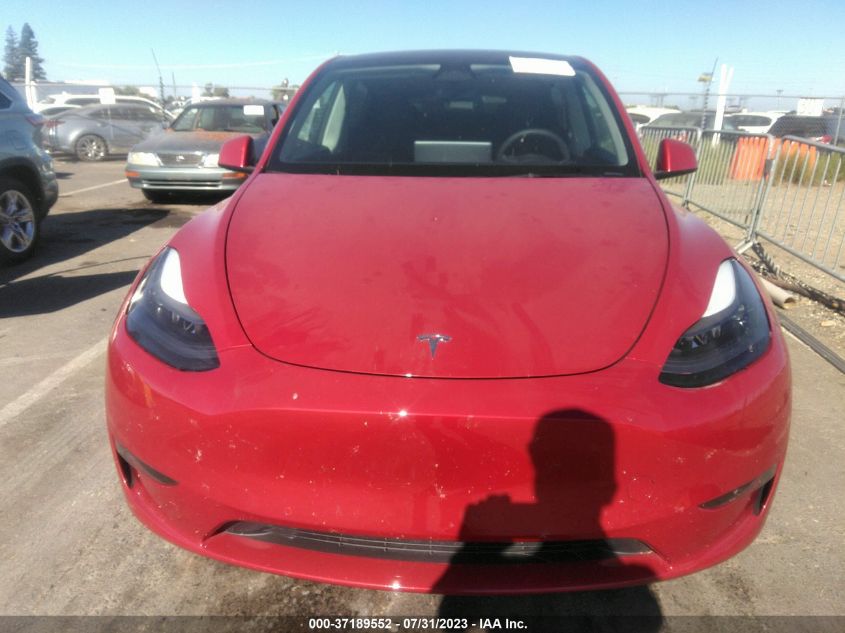 2022 TESLA MODEL Y - 7SAYGDEF5NF551099