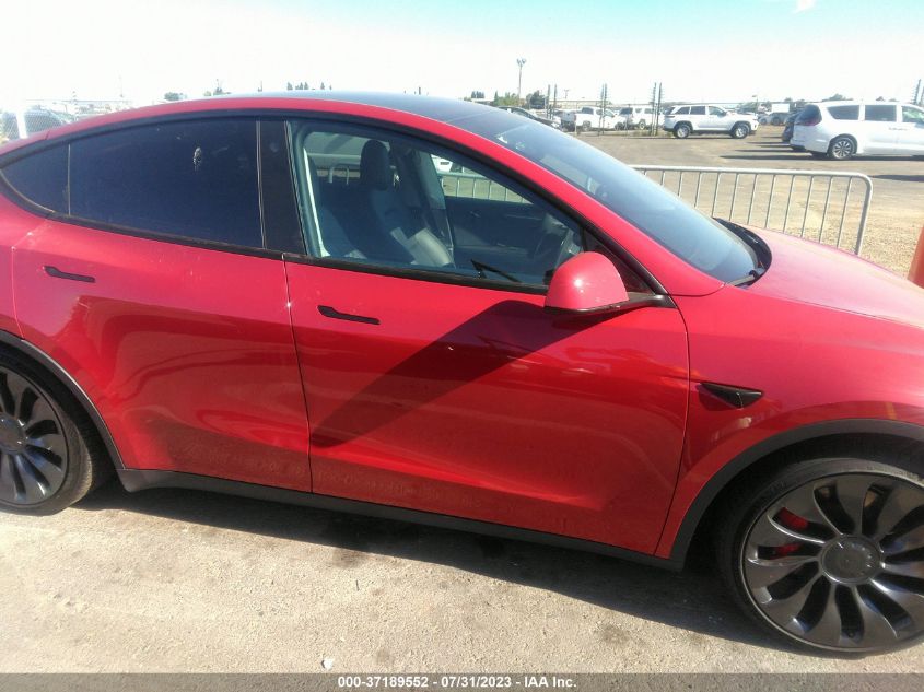 2022 TESLA MODEL Y - 7SAYGDEF5NF551099