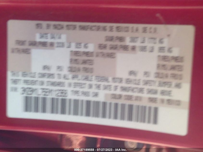 2014 MAZDA MAZDA3 I TOURING - 3MZBM1L75EM112368