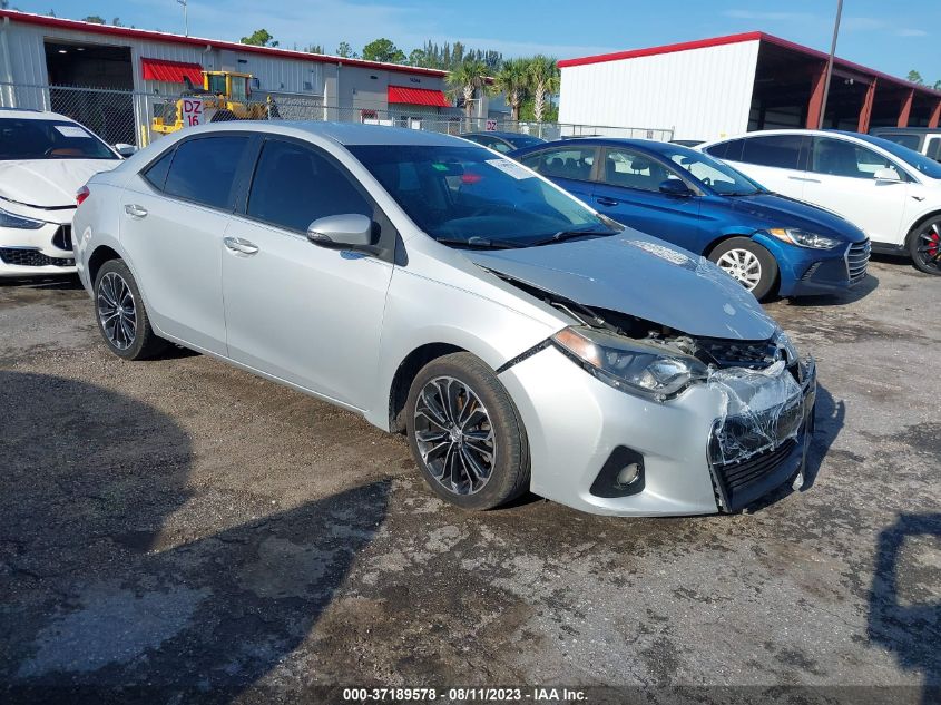 2014 TOYOTA COROLLA L/LE/LE PLS/PRM/S/S PLS - 2T1BURHE8EC040292