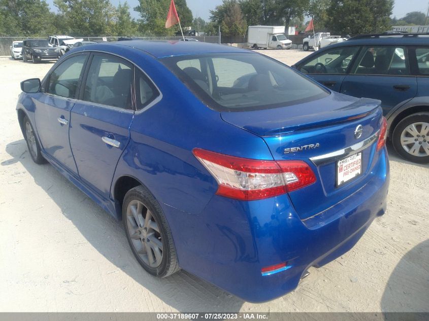 2014 NISSAN SENTRA SR - 3N1AB7APXEY277743