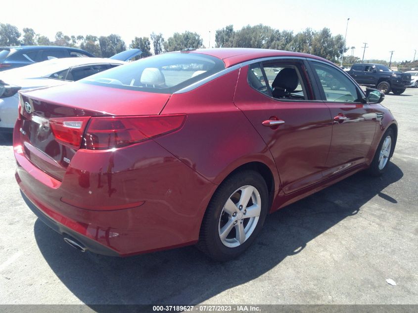 2015 KIA OPTIMA LX - 5XXGM4A72FG494553