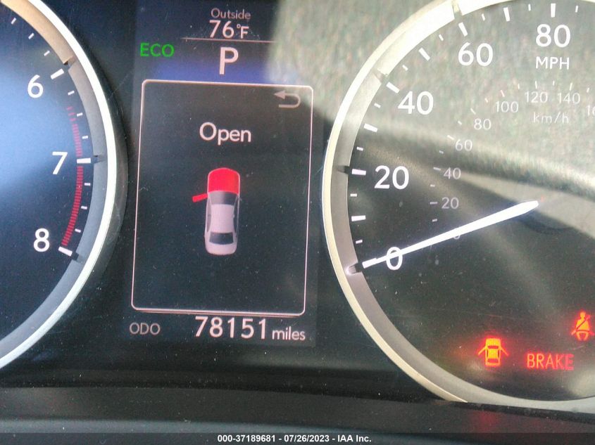 2015 LEXUS IS 250 - JTHBF1D26F5049335