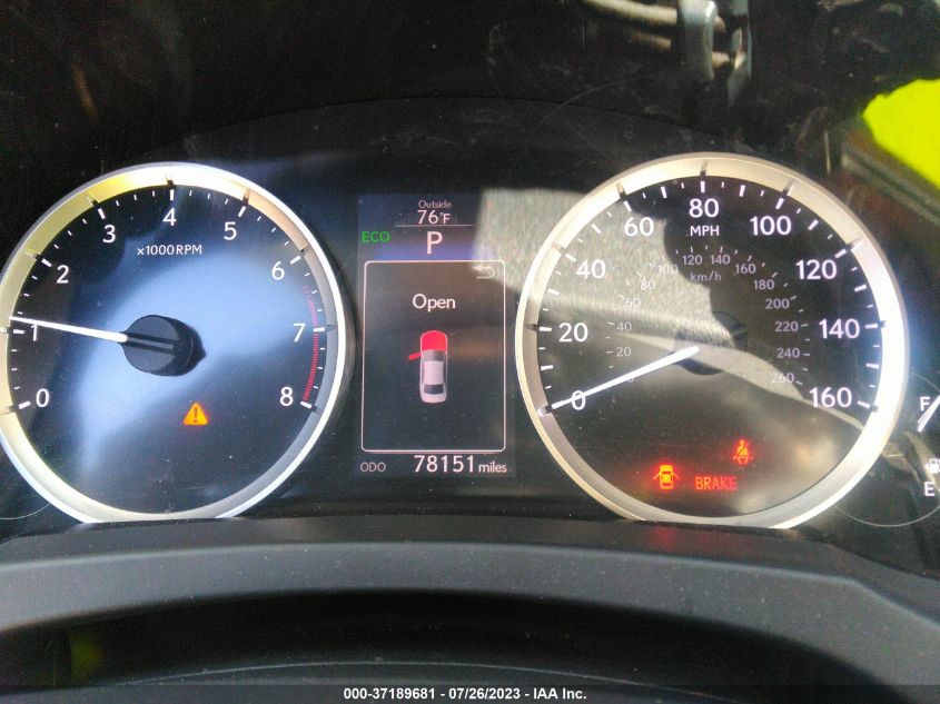 2015 LEXUS IS 250 - JTHBF1D26F5049335