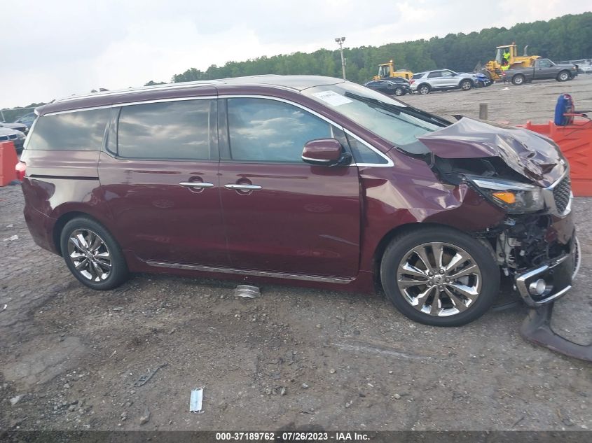 2016 KIA SEDONA SX-L - KNDME5C15G6156272