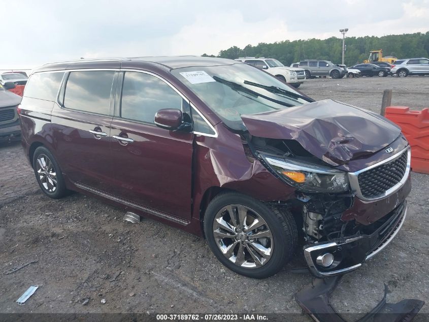 2016 KIA SEDONA SX-L - KNDME5C15G6156272