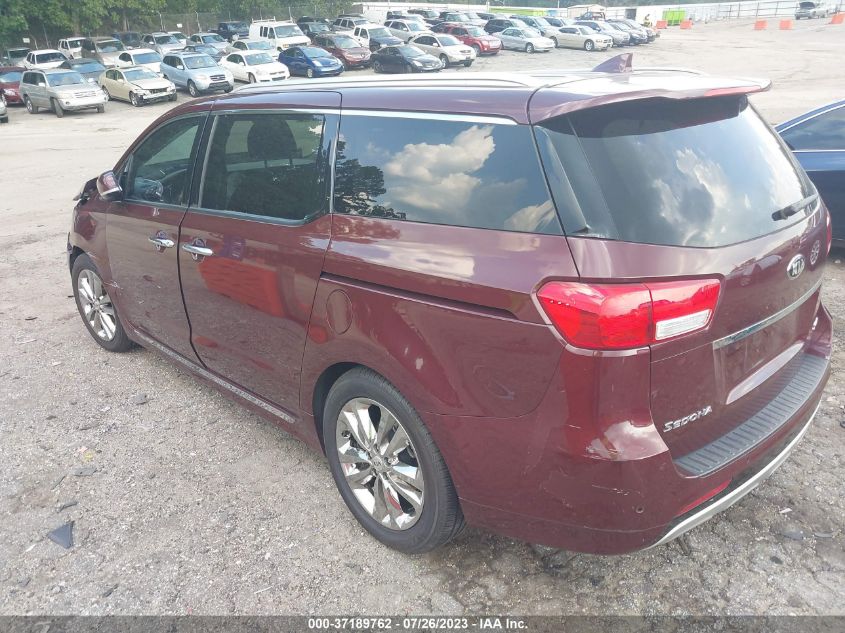 2016 KIA SEDONA SX-L - KNDME5C15G6156272