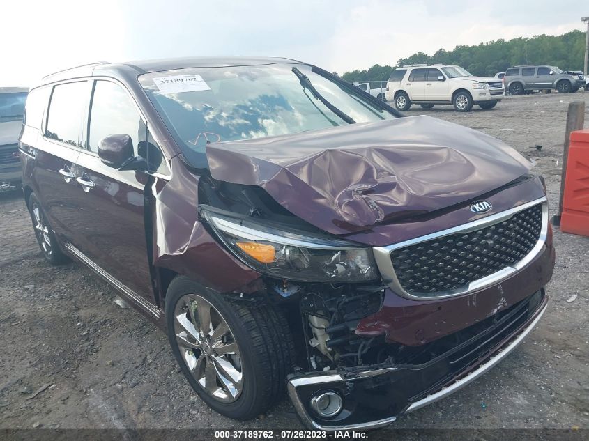 2016 KIA SEDONA SX-L - KNDME5C15G6156272