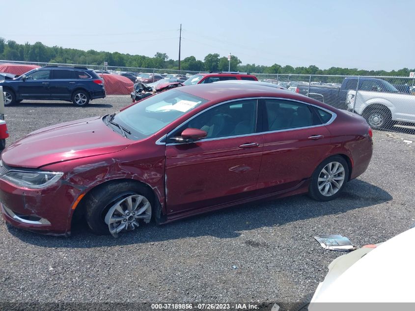 2015 CHRYSLER 200 C - 1C3CCCCB7FN622467