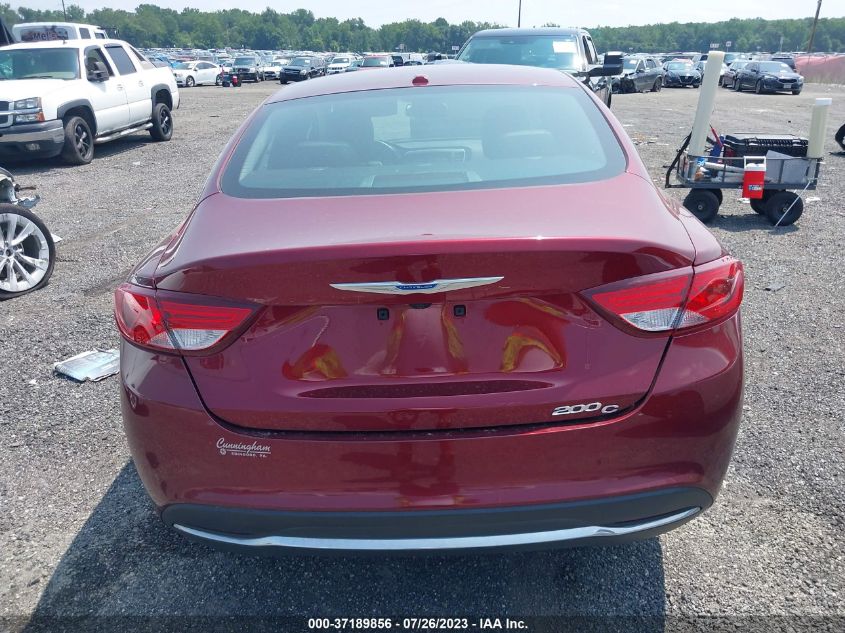2015 CHRYSLER 200 C - 1C3CCCCB7FN622467