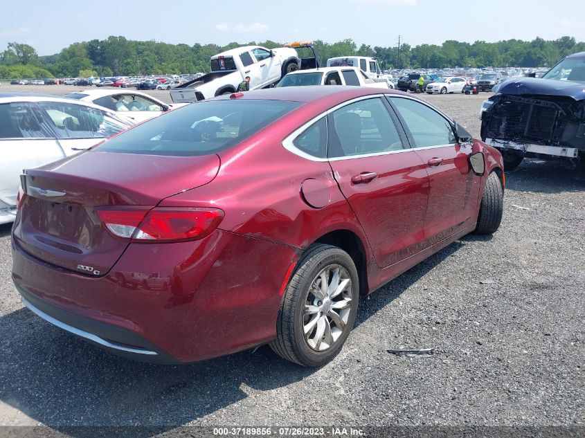 2015 CHRYSLER 200 C - 1C3CCCCB7FN622467