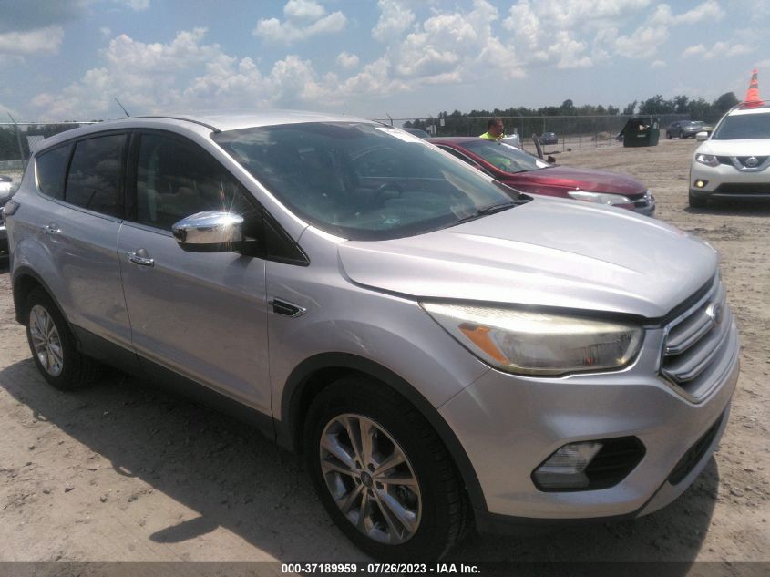 2017 FORD ESCAPE SE - 1FMCU0G95HUB04635