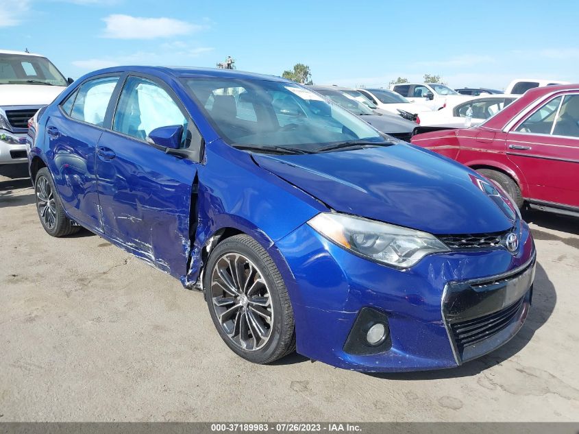 2015 TOYOTA COROLLA L/LE/S/S PLUS/LE PLUS - 5YFBURHEXFP325142