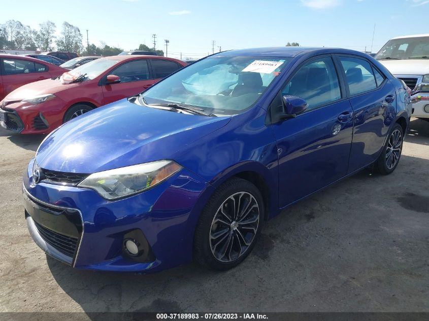 2015 TOYOTA COROLLA L/LE/S/S PLUS/LE PLUS - 5YFBURHEXFP325142