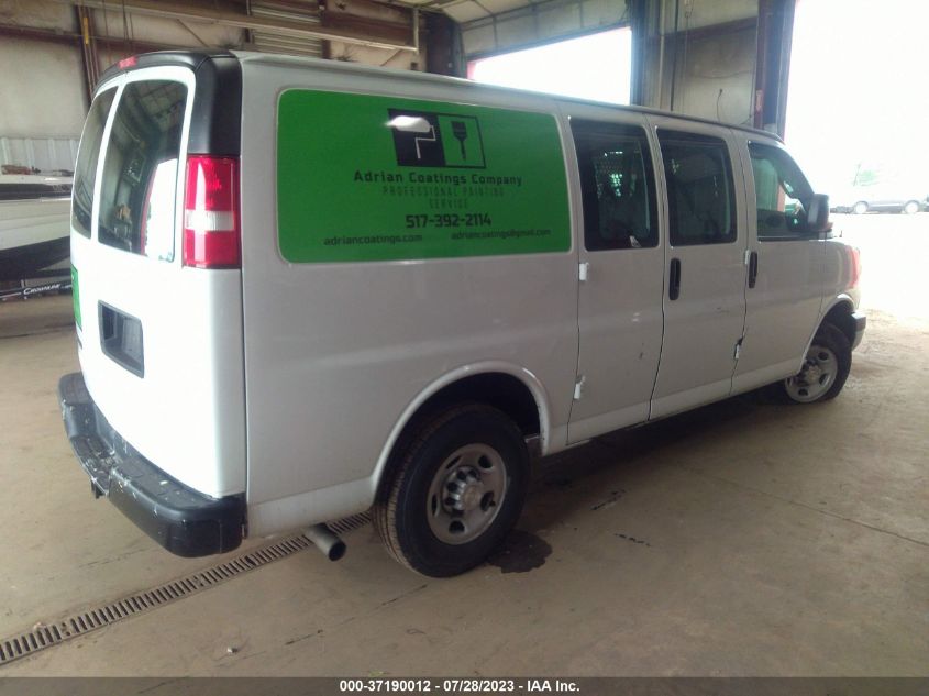 2017 CHEVROLET EXPRESS CARGO VAN - 1GCWGAFF0H1222311
