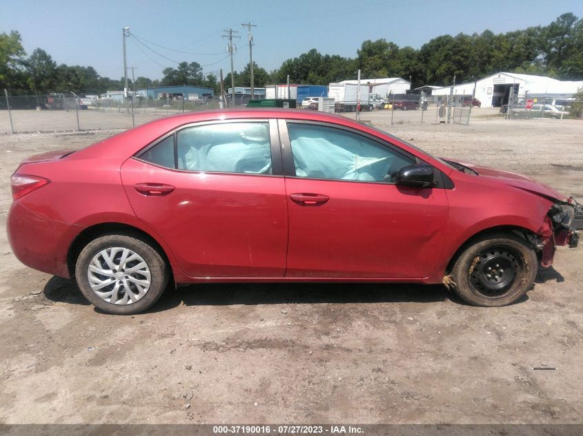 2017 TOYOTA COROLLA L/LE/XLE/SE - 2T1BURHE3HC846366