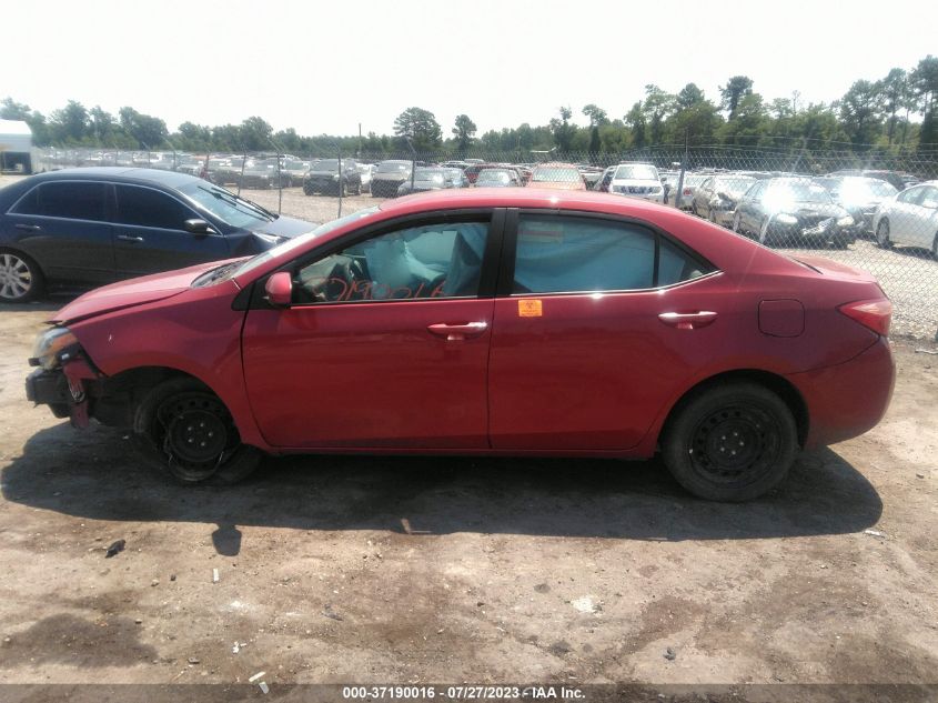 2017 TOYOTA COROLLA L/LE/XLE/SE - 2T1BURHE3HC846366