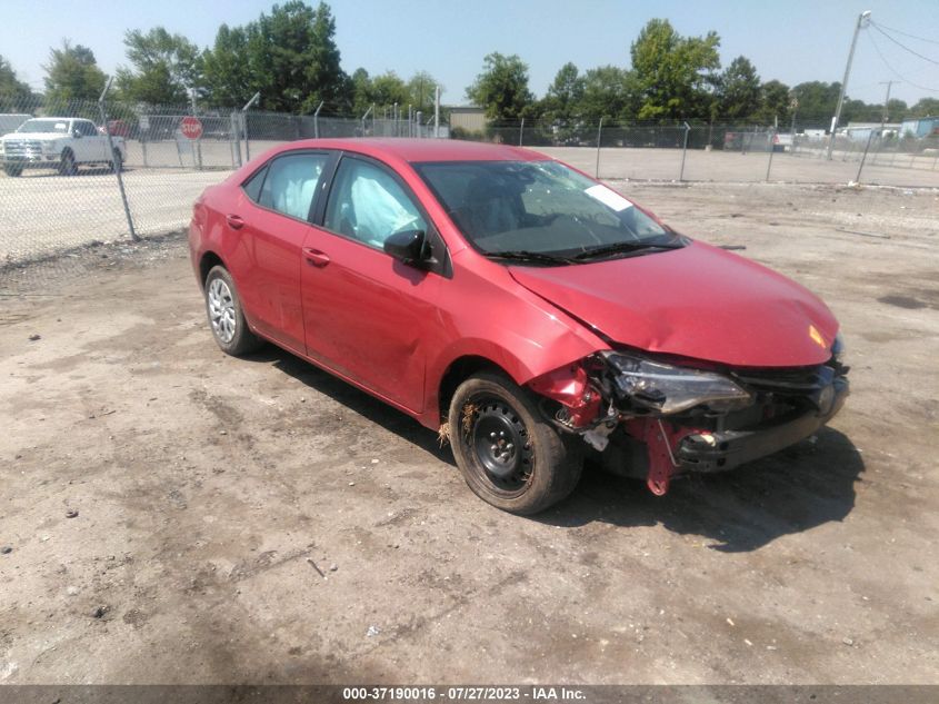 2017 TOYOTA COROLLA L/LE/XLE/SE - 2T1BURHE3HC846366