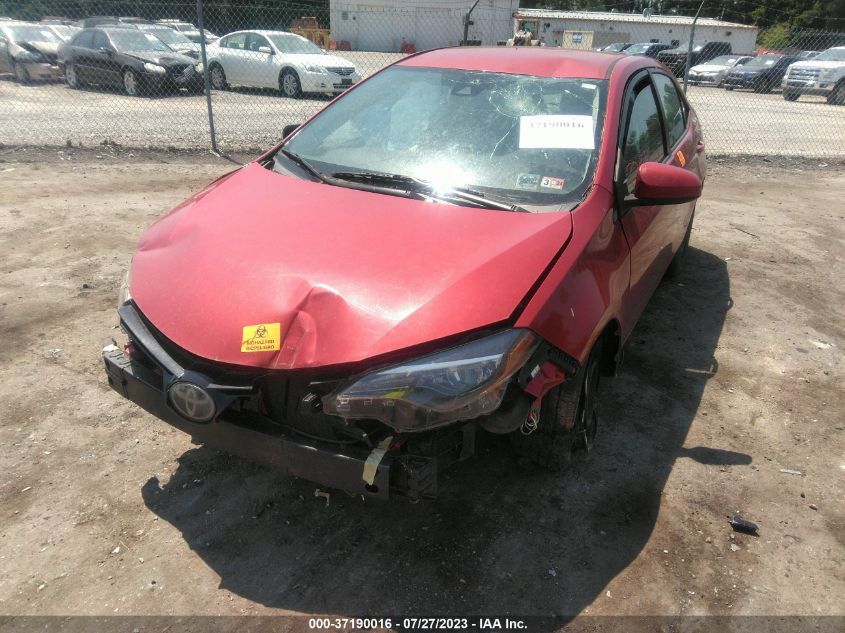 2017 TOYOTA COROLLA L/LE/XLE/SE - 2T1BURHE3HC846366