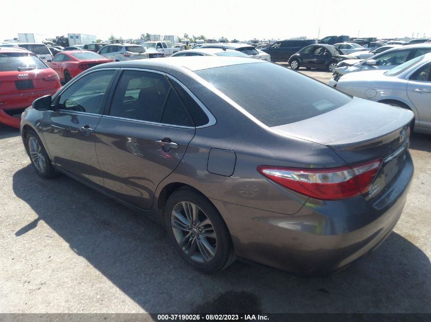 2017 TOYOTA CAMRY XLE/SE/LE/XSE - 4T1BF1FK0HU283988