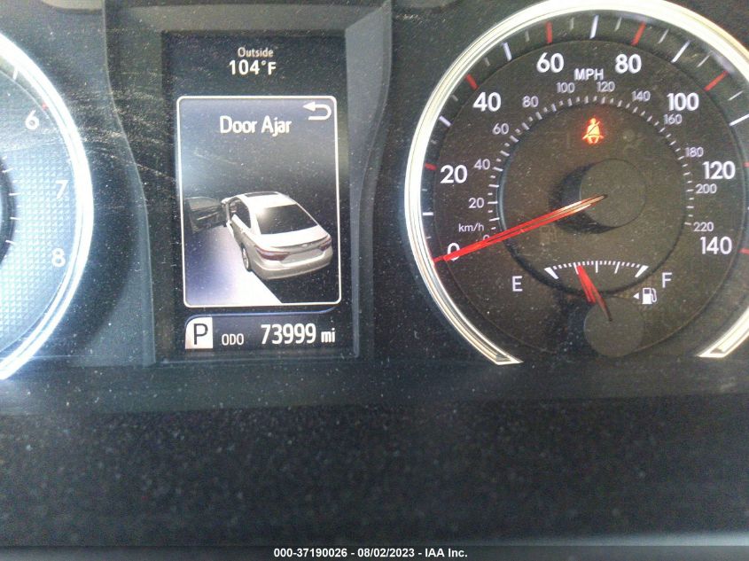 2017 TOYOTA CAMRY XLE/SE/LE/XSE - 4T1BF1FK0HU283988