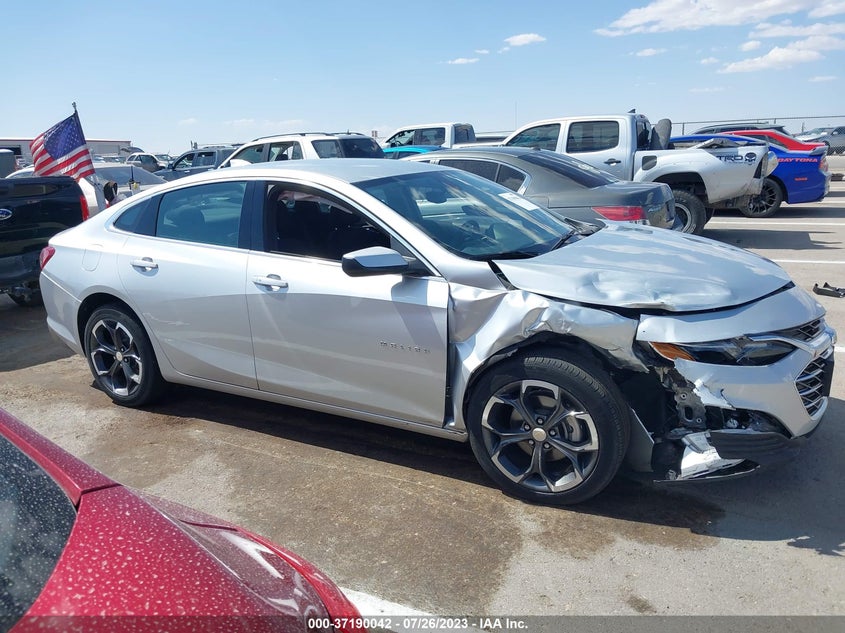 VIN 1G1ZD5ST1NF160580 2022 CHEVROLET MALIBU LT