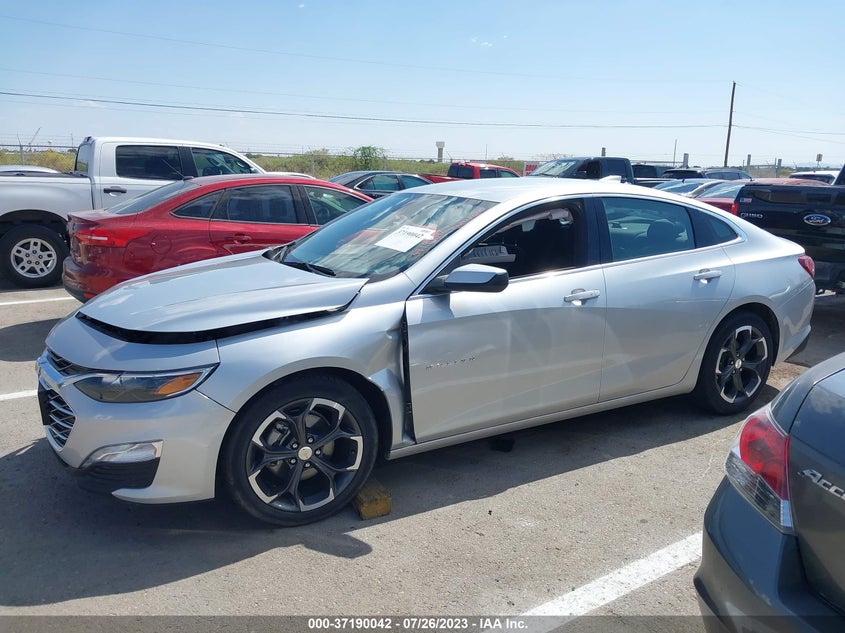 VIN 1G1ZD5ST1NF160580 2022 CHEVROLET MALIBU LT