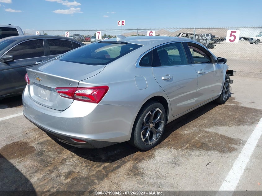 VIN 1G1ZD5ST1NF160580 2022 CHEVROLET MALIBU LT
