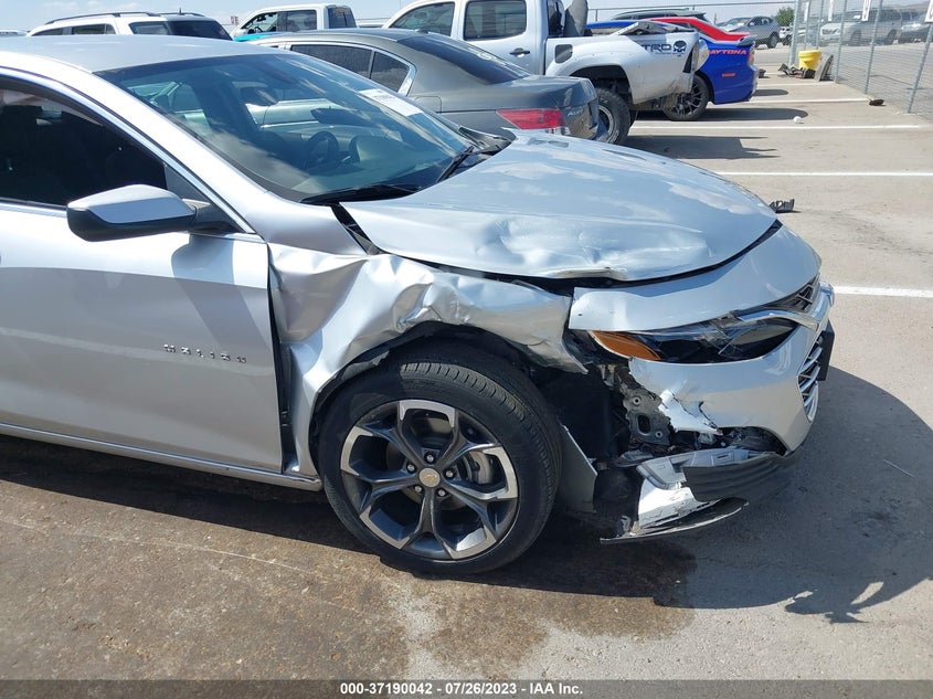 VIN 1G1ZD5ST1NF160580 2022 CHEVROLET MALIBU LT