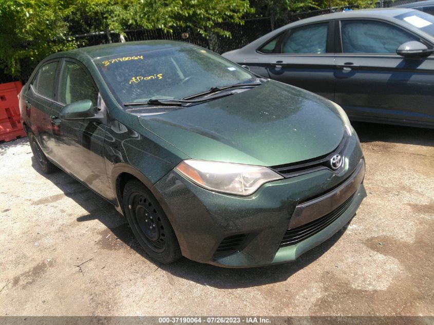 2014 TOYOTA COROLLA L/LE/LE PLS/PRM/S/S PLS - 2T1BURHE5EC201469