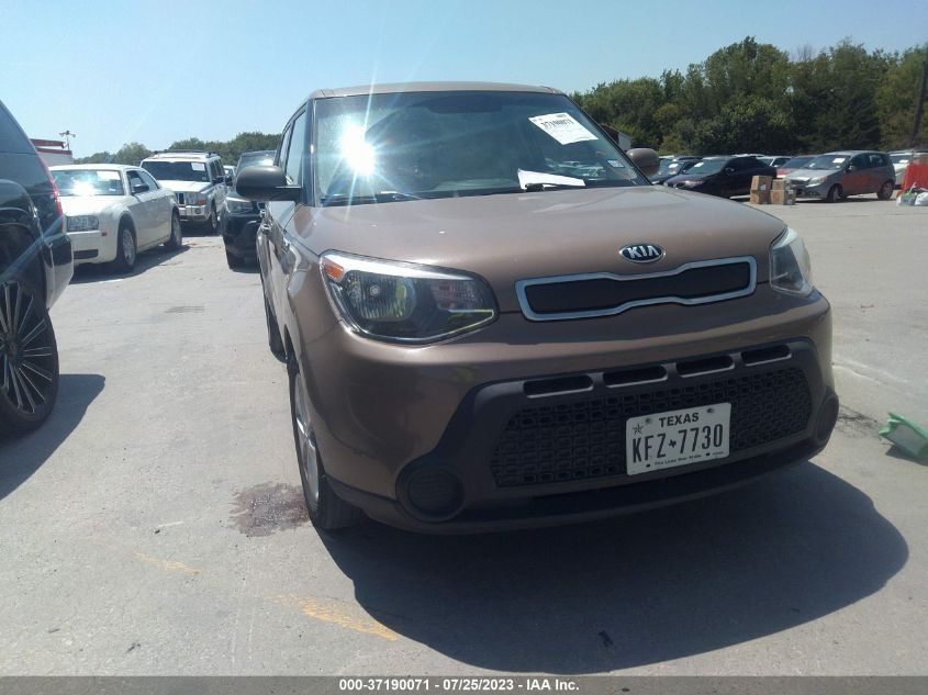 2015 KIA SOUL BASE - KNDJN2A24F7161596