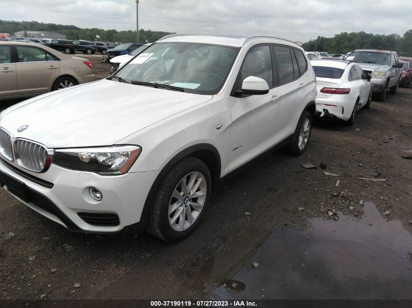 5UXWX9C55G0D70325 2016 BMW X3, photo no. 2